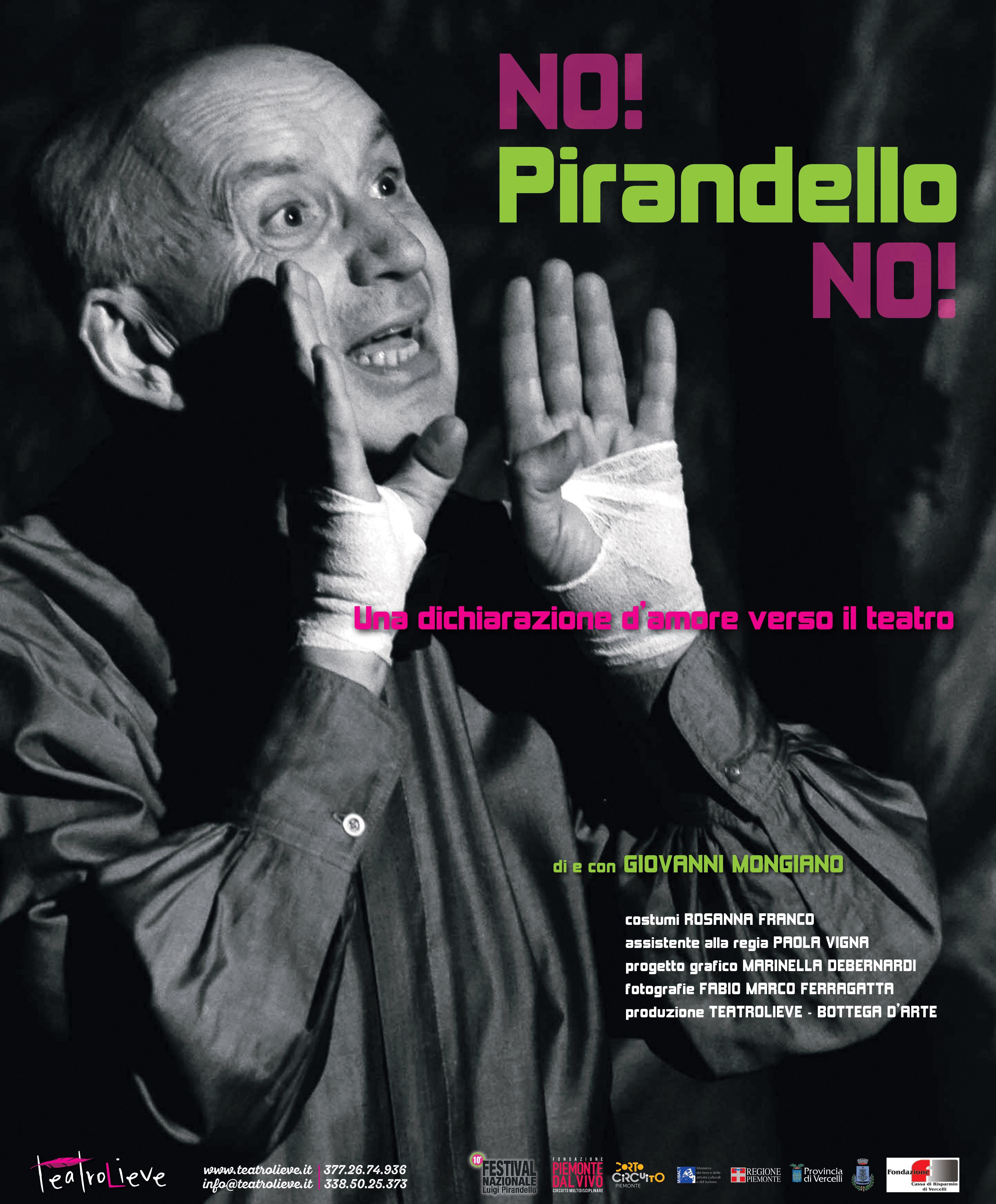 Locandina di No! Pirandello no!